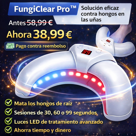 FungiClear Pro™ Solución Eficaz Contra Hongos en las Uñas