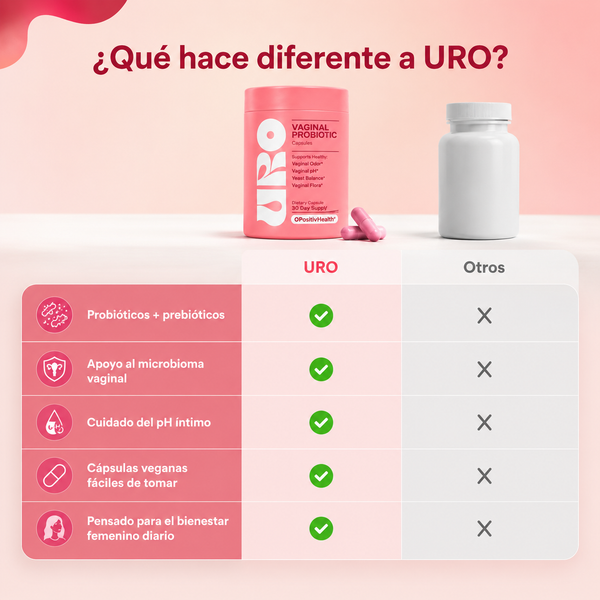 URO Suplemento Probiótico Vaginal